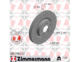 ÖN FREN AYNASI CR-V II RD 2.0-2.2 CTDİ- 02-06 CİVİC VIII HATCHBACK FN-FK TYPE R 06 DELİKLİ 0986479R24-DF6180S