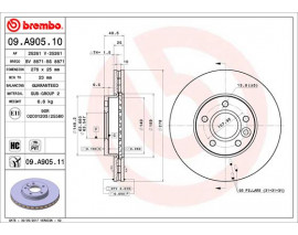 ON FREN AYNASI DISK FOCUS III 11 FOCUS II 04 11 C MAX 03 07 VOLVO C30 06 12 C70 06 13 S40 II 04 12 V50 05 12 278x25x5DLxHVLI