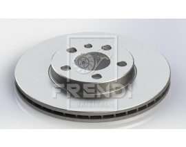 ÖN FREN AYNASI EXPERT 96- JUMPY 95- SCUDO 96- 1.6i-1.9D-2.0HDİ HAVALI 257 x 20 x 5DL