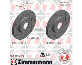 ÖN FREN AYNASI GOLF IV 97-06 BORA 98-05 OCTAVIA 99 TOLEDO II-LEON 99-06 A3 99 280x22x5DLxHAVALI 986478852-DF2804-DF2804BP
