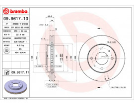 ÖN FREN AYNASI HAVALI CARISMA 1.8I-VOLVO S40-V40 1.6I 16V/1.8 16V/1.9TD/2.0 16V/2.0T 95