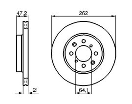 ÖN FREN AYNASI HAVALI ROVER 200 216GSİ 216GTİ 220GSİ 400 414GSİ 416GTİ 420 CABRIOLET 214 1990-1996