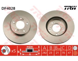 ÖN FREN AYNASI HONDA HRV 16 99 20 16V CRV 1 VE 2 95
