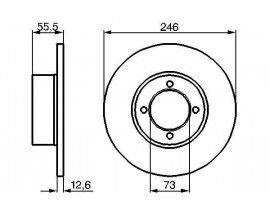 ÖN FREN AYNASI OMEGA B 1994-2000 ASCONA A 75 ASCONA B 77