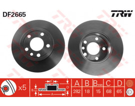 ÖN FREN AYNASI VW TRANSPORTER T4 1.8-1.9D-TD-TDI-2.0-2.4D-2.5TDI 90-97 15 JANT