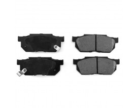 ÖN FREN BALATA HONDA CIVIC 1.3L 1.4L D13 D14 Karbüratörlü 86-89 / CRX 1.6L B16A1 VTEC EE8 kasa 89 -92 aşınma ikaz kontağı mevcut - şimli