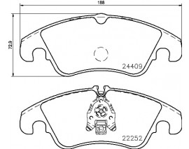 ON FREN BALATASI AUDI A6 A7 Q5