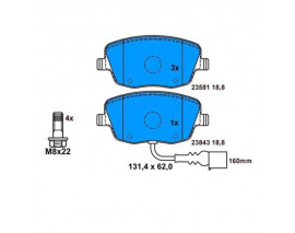 ÖN FREN BALATASI FABİA ROOMSTER FİŞLİ
