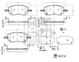 ÖN FREN BALATASI FIAT EGEA YM. 2020