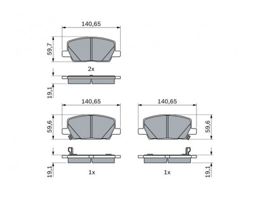 ÖN FREN BALATASI MOKKA 13 300 mm