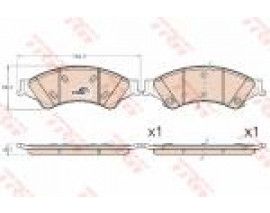 ON FREN BALATASI RANGER TKE 2.2TDCI / 3.2TDCI 4 4 12