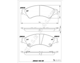 ON FREN BALATASI RANGER TKE 2.2TDCI / 3.2TDCI 4 4 12 /i