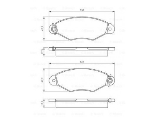 ÖN FREN BALATASI RENAULT KANGOO 97 CLIO SYMBOL I 98 CITRO N XSARA 97 02 PEUGEOT 306 96 01