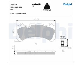 Ön FREN BALATASI VOLVOVOLVO S60.V60