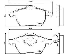 ON FREN BALATASI VW SHARAN SEAT ALHAMBRA