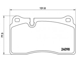 ON FREN BALATASI- VW TOUAREG 06-18 SEAT LEON 13-20