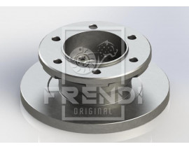 ÖN FREN DİSKİ PORYALI IVECO DAILY II BOX BODY/ESTATE ADET