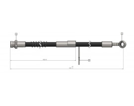 ÖN FREN HORTUMU ACCENT 1.3 12V- 1.5 I 12V 94