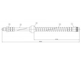 ÖN FREN HORTUMU C2 JM 03
