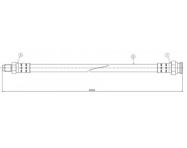 ÖN FREN HORTUMU FAVORIT 88