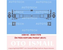 ÖN FREN HORTUMU PASSAT 98-01