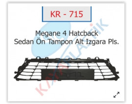 ÖN TAMPON ORTA IZGARASI MGN IV ALT PLAKA OLAN