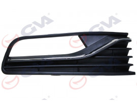 ÖN TAMPON SİS ÇERÇEVESİ SİSLİ NİKELAJLI ORTA BRAKETLİ SAĞ POLO 2014-2016