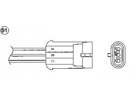OTA5F-3C1 OKSİJEN SENSÖRÜ
