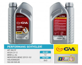 OTOMATİK ŞANZIMAN YAĞI ATF III 1 LT PLATINUM DEXRON III KIRMIZI