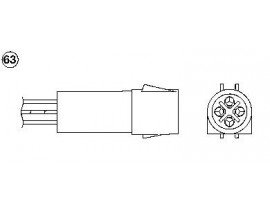 OZA527-E28 OKSİJEN SENSÖRÜ