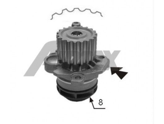 PA878-PA905 DEVİRDAİM PASSAT-A4-A6-GOLF 5-SUPERB 2.0TDI 06-10 BKP-BKD-BRE PA1355