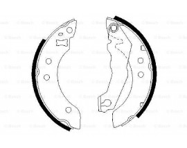 PABUÇLU BALATA TAKIMI FORD ESCORT CA ESCORT DA