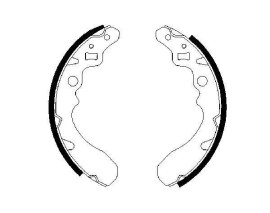 PABUÇLU FREN BALATASI 165.0x25.00 MM