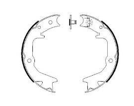 PABUÇLU FREN BALATASI 167.0x32.00 MM