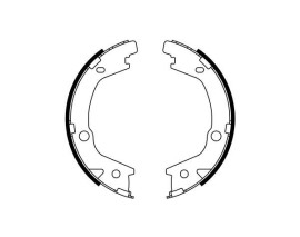 PABUÇLU FREN BALATASI 167x27 MM