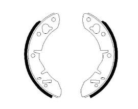PABUÇLU FREN BALATASI 177.8x32.00 MM