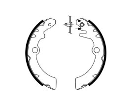 PABUÇLU FREN BALATASI 180x26 MM