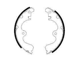 PABUÇLU FREN BALATASI 180x27.5 MM