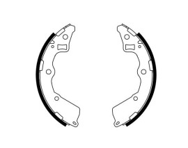 PABUÇLU FREN BALATASI 180x32 MM