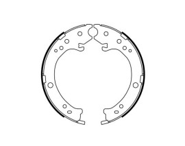 PABUÇLU FREN BALATASI 198x35 MM