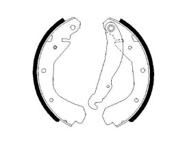 PABUÇLU FREN BALATASI 200x28 MM