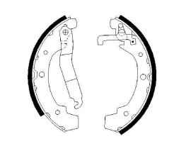 PABUÇLU FREN BALATASI 252x56 MM