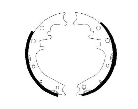 PABUÇLU FREN BALATASI 254x46 MM
