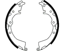 PABUÇLU FREN BALATASI 254x51 MM