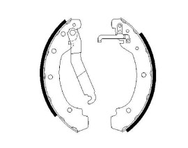 PABUÇLU FREN BALATASI 270x66 MM