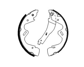 PABUÇLU FREN BALATASI 280.0x65.00 MM