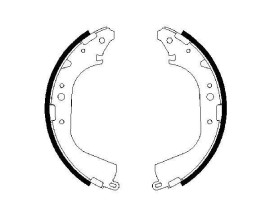 PABUÇLU FREN BALATASI 295x60 MM