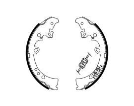 PABUÇLU FREN BALATASI 295x62 MM