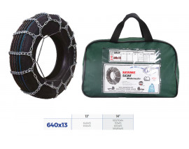 PATİNAJ ZİNCİRİ BİNEK VE HAFİF TİC.ARAÇ SERME 13-14 JANT 640x13 ZİNCİR EBATLARI İÇİN RESİME BAKINIZ