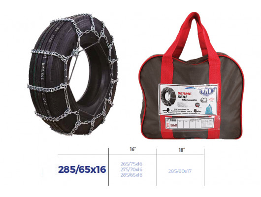 PATİNAJ ZİNCİRİ MİNİBÜS VE KAMYONET SERME 285/65x16 VW VOLT